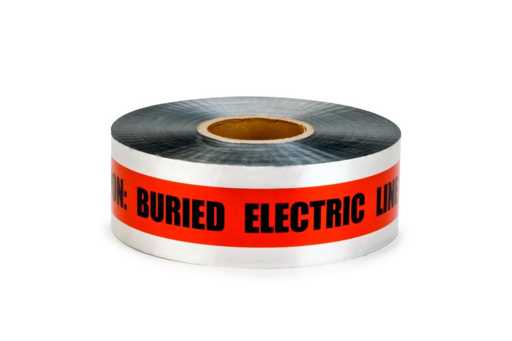 406 DET. TAPE, RED, CAUTION BURIED ELEC