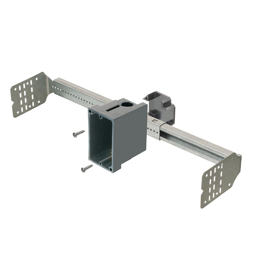 ONE GANG SLIDER KIT W/ GROUNDING CLIP