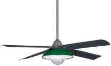 Minka-Aire FS683L-GRN - Minka Aire® Shade - Custom Steel Green Shade