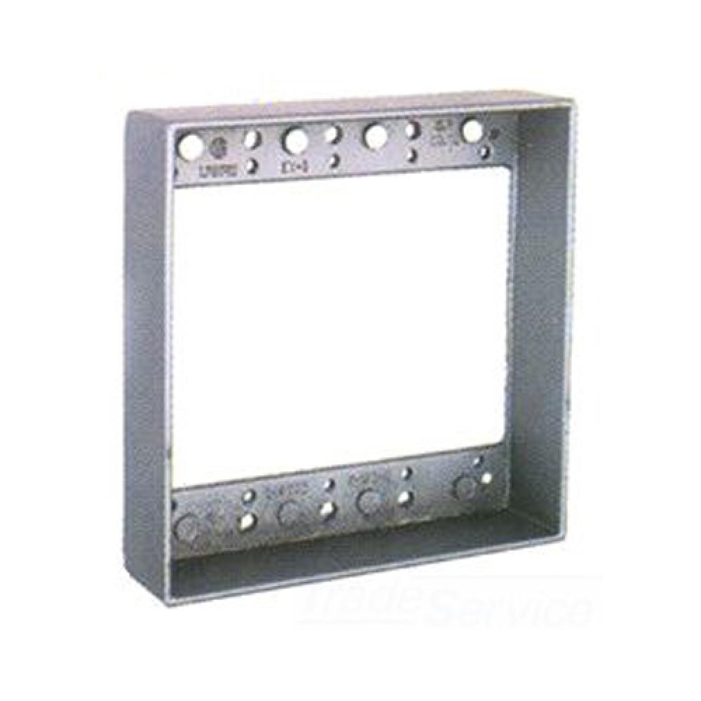 2 GANG EXT RING GRY