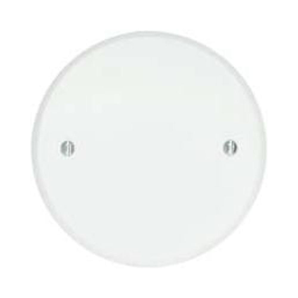 CEALING OUTLET COV 3&#34; BOX WHT