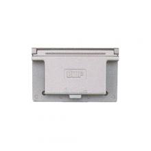 Teddico-BWF FG-1DCWV - 1 GANG HOR GFI COV WHT