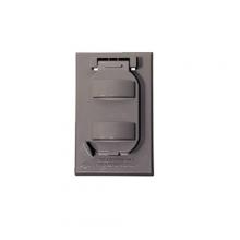Teddico-BWF FCL-62V - 1 GANG VER DUP COV GRY LOCKING