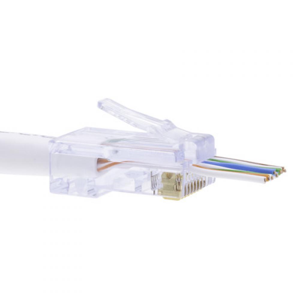 EZ-RJ45 Cat5e Connector. 15/Clamshell.
