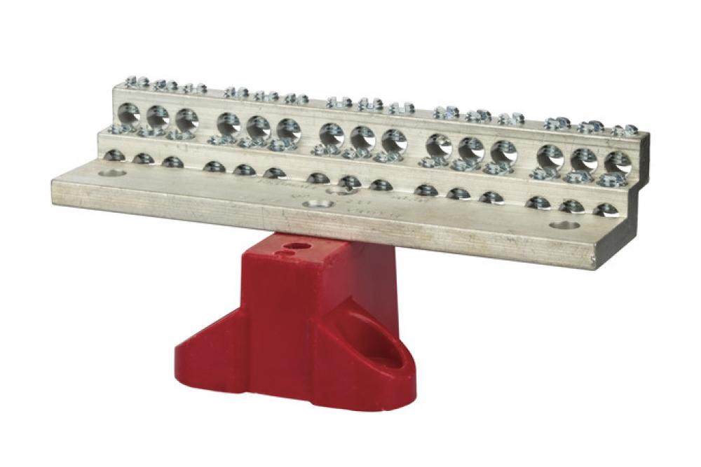 30 Circuit Stacked Neut C/W Base