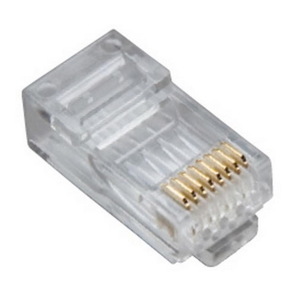 RJ45 8P8C 5e HP Round-Stranded 25/Clam