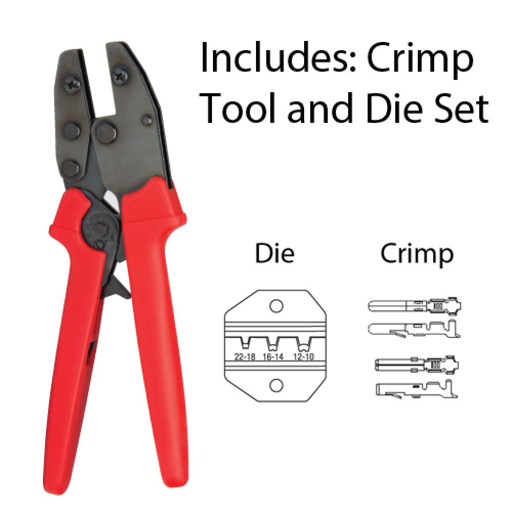 9&#34; Ergo Crimp Tl for Universal 2-pc BNC/TNC