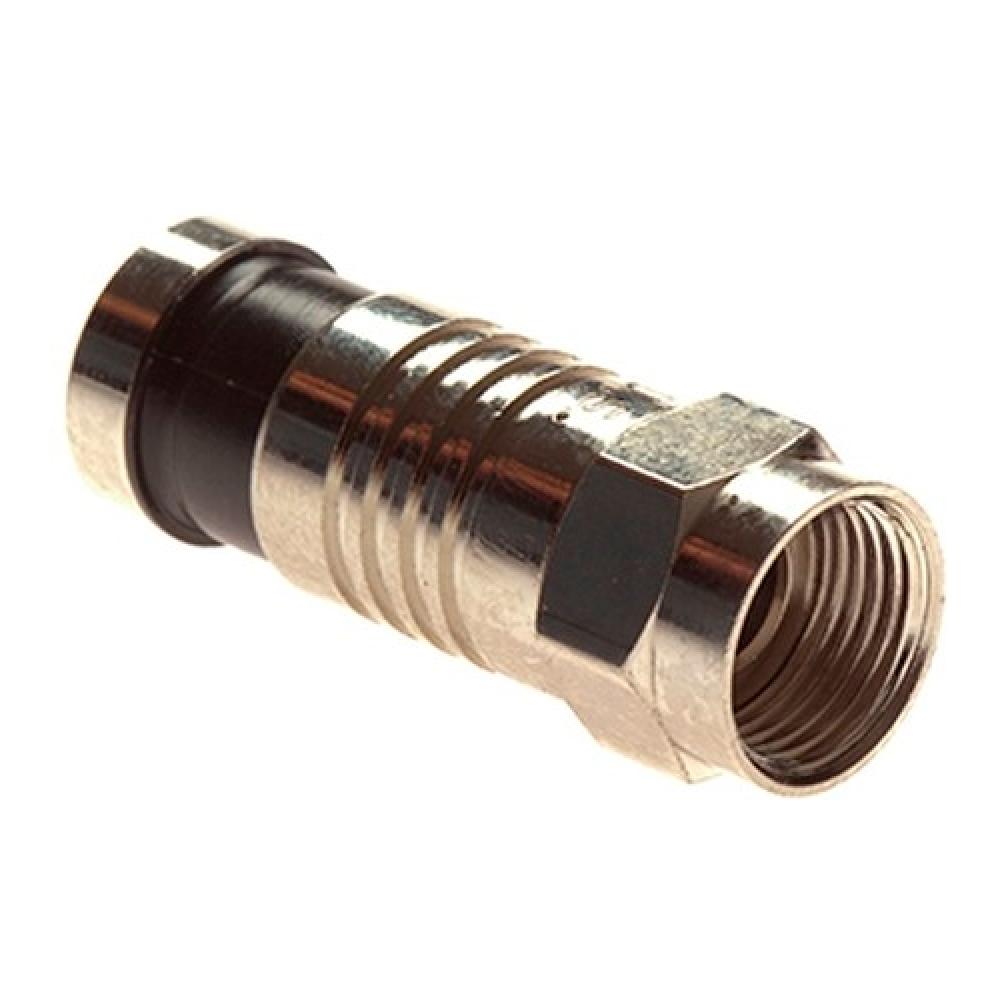 F RG6 Compression Nickel Pl 100/Bg