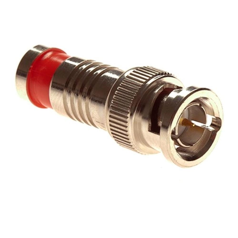 BNC RG59 RA Compression Nickel Pl 25/Bg