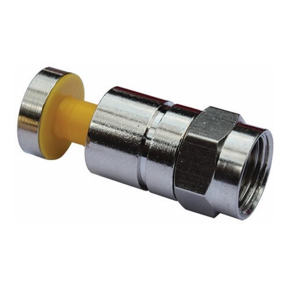 F RGB Compression 25AWG Nickel Pl 25/Bg