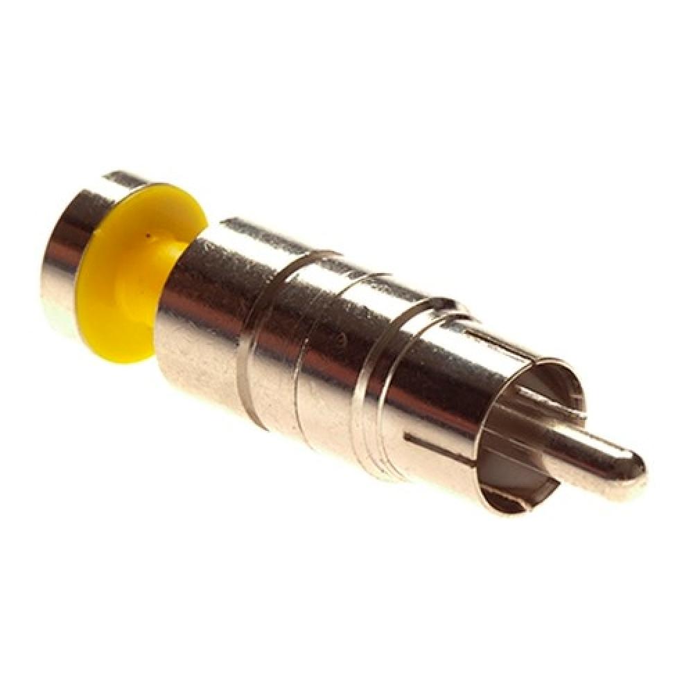 RCA RGB Compression 25AWG Nickel Pl 25Bg