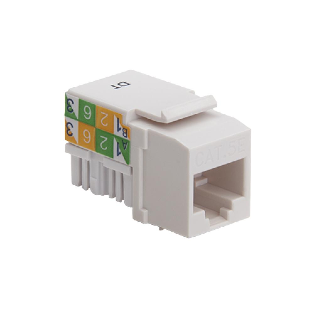 Keystone Jack 5e 110 White Install Pk