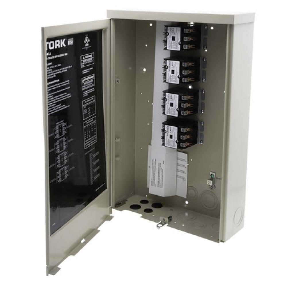 Enclosure with 4 3PST Contactors