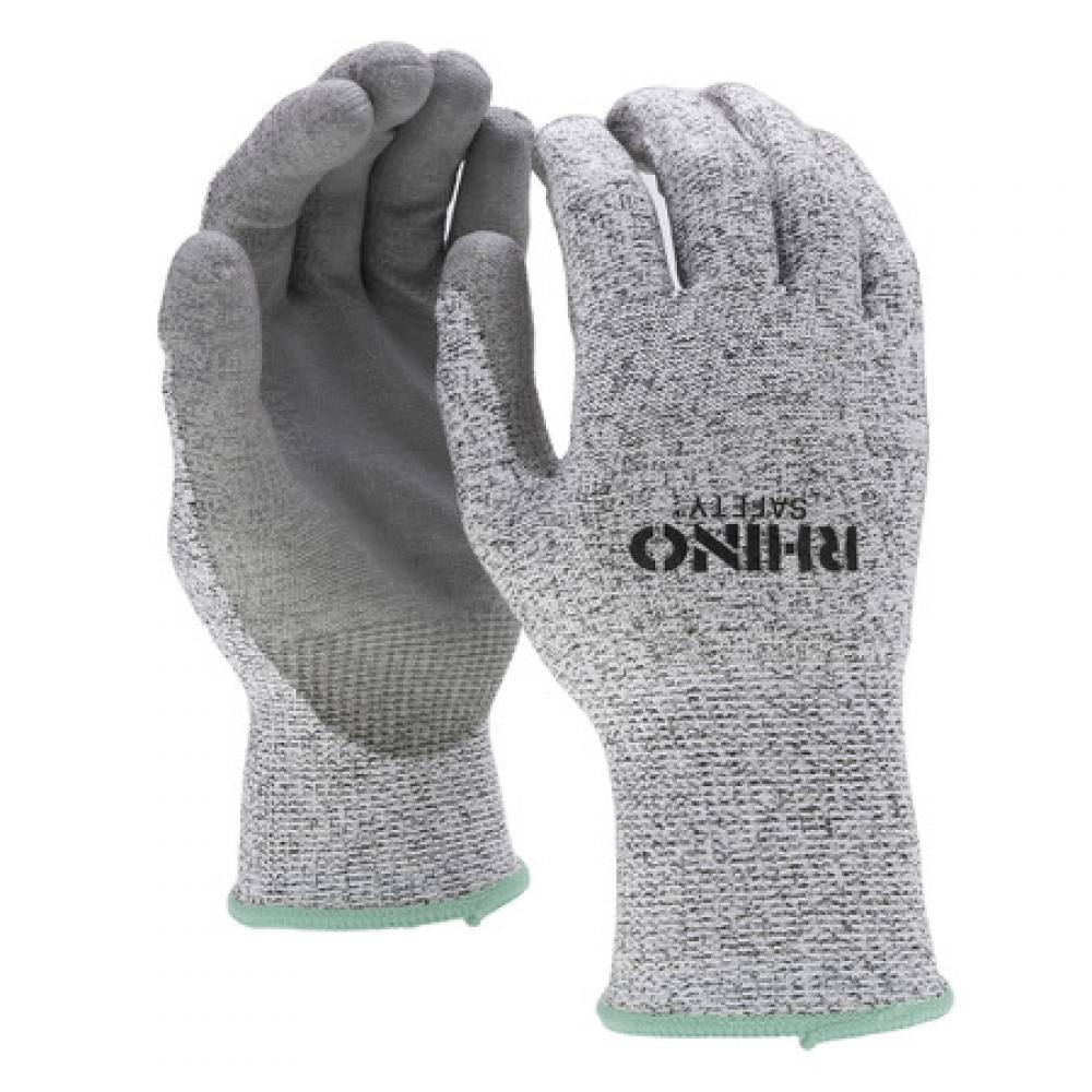 13GA SALT/PEPPER HPPE NYL SHL ANSI A4 ISO D GRY