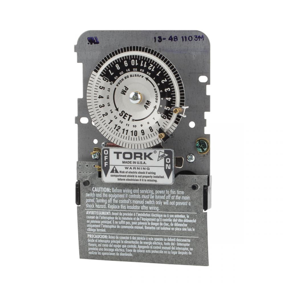 120V SPST 40A, 24HR MECHANISM ONLY