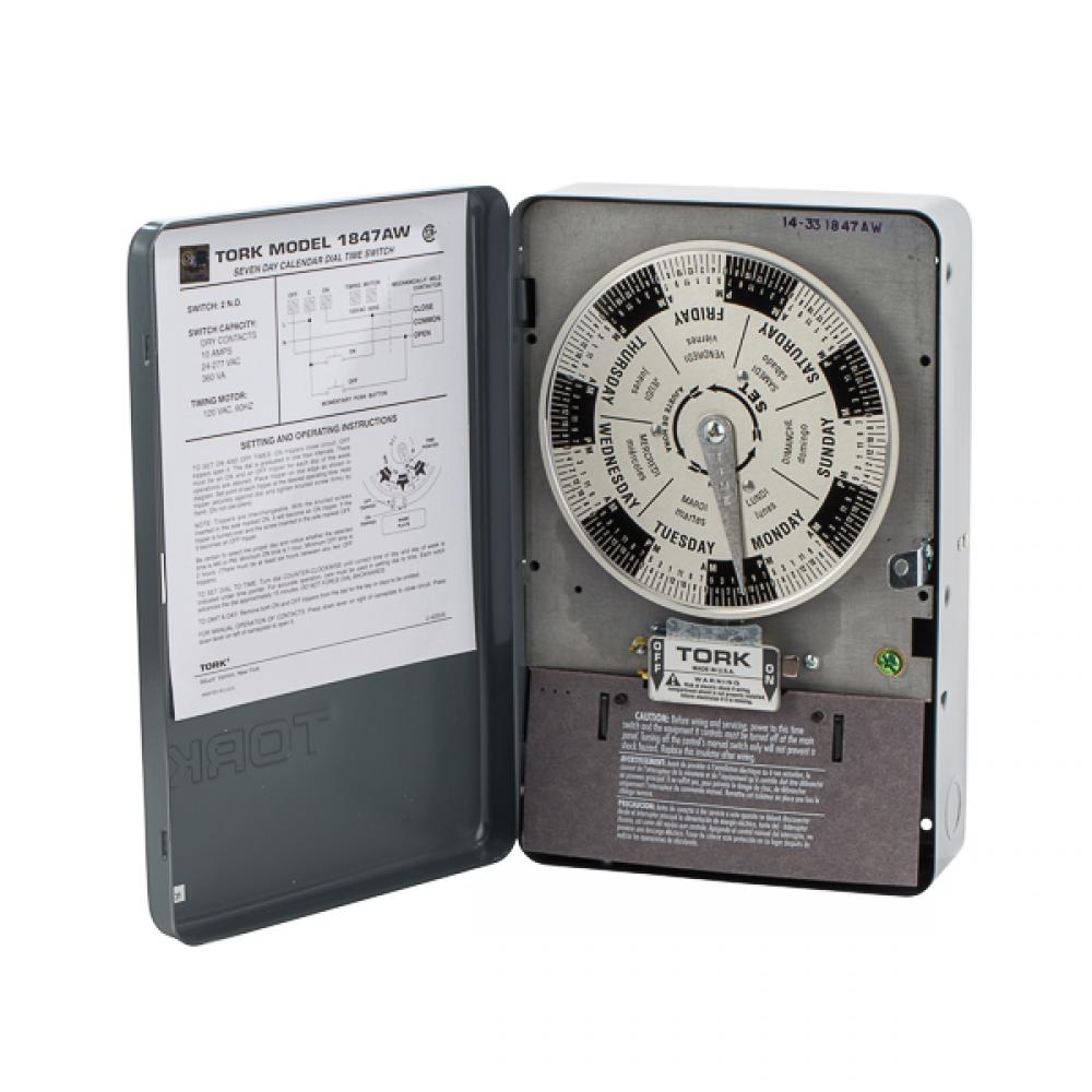 7 Day Mom Time Switch 10A 120V SPDT