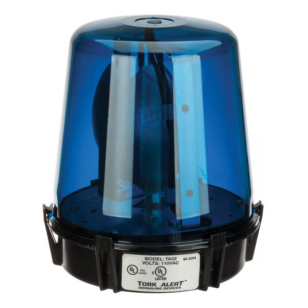Rotating Beacon 25W 117VAC Blue