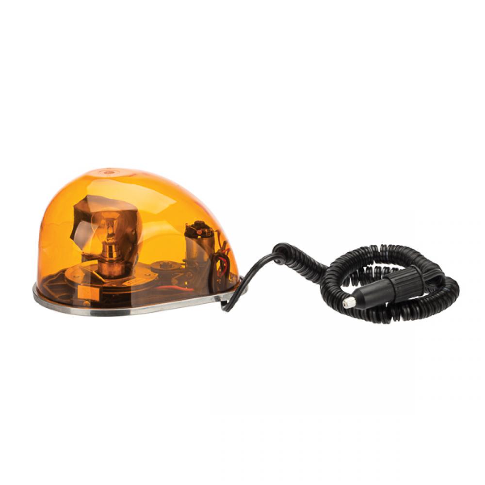 Veh Mag Rotating Beacon 12W 12VDC Amber