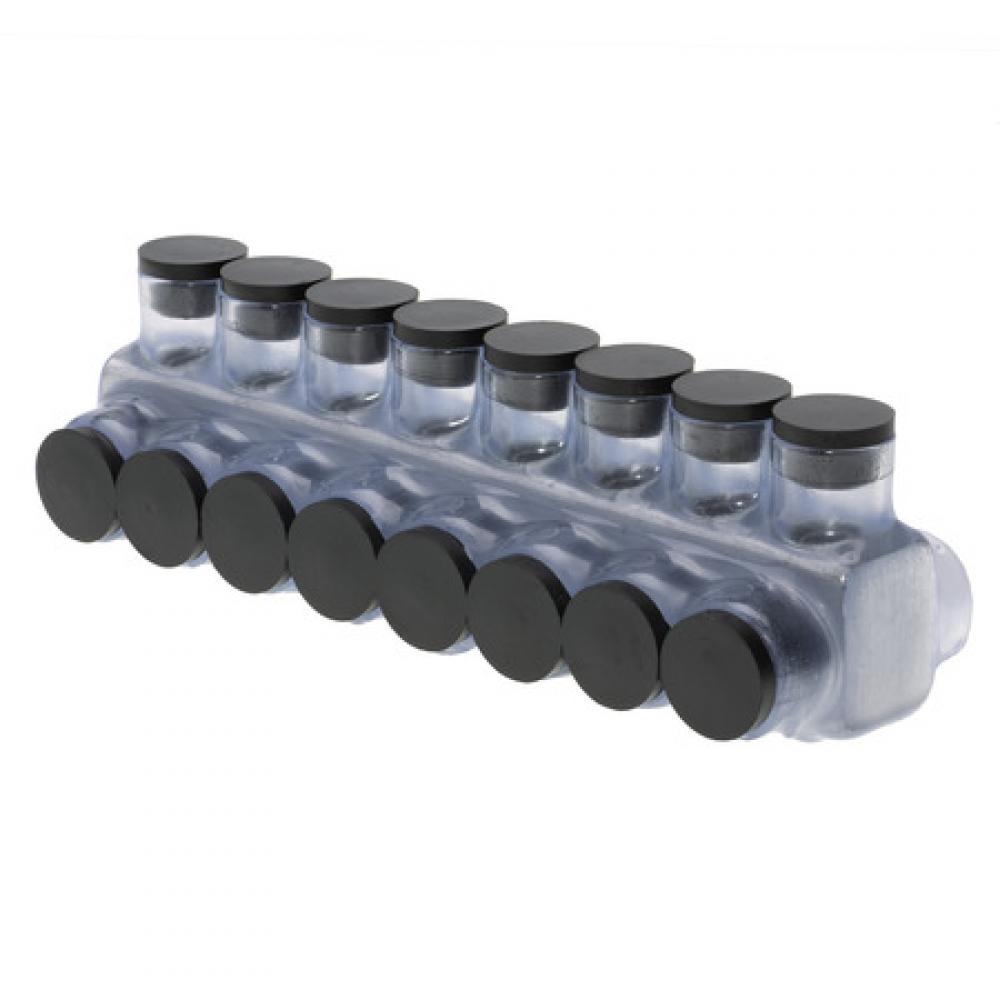 Clr 500-4AWG Insltd MultTp Conn 8Prt (DBLSDENT)