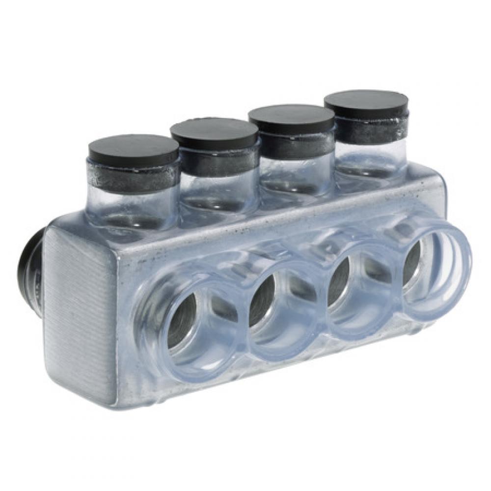 Clr 750-250 MCM Insltd MultTp Conn 4Prt (DBLSDEN