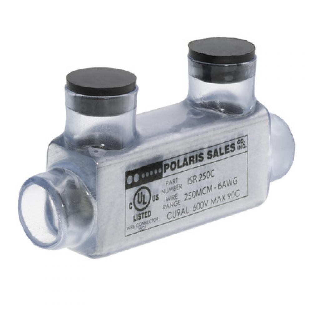 Vision Tap Clr 250-6AWG Insltd IN-LINE SPLICE