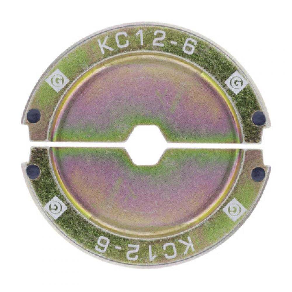 U-Type Die #6 AWG Copper, 1 Pair
