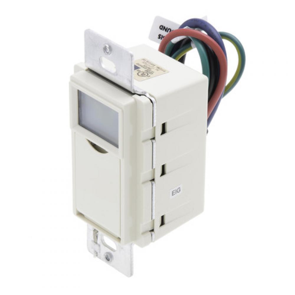 Astro Wall Sw Timer 120/277V Almnd
