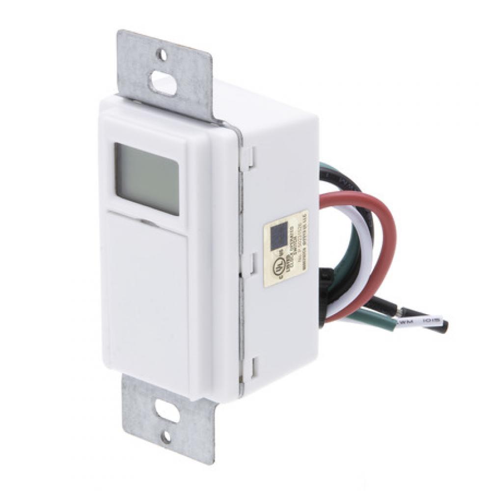 Astro Wall Sw Timer 120V White