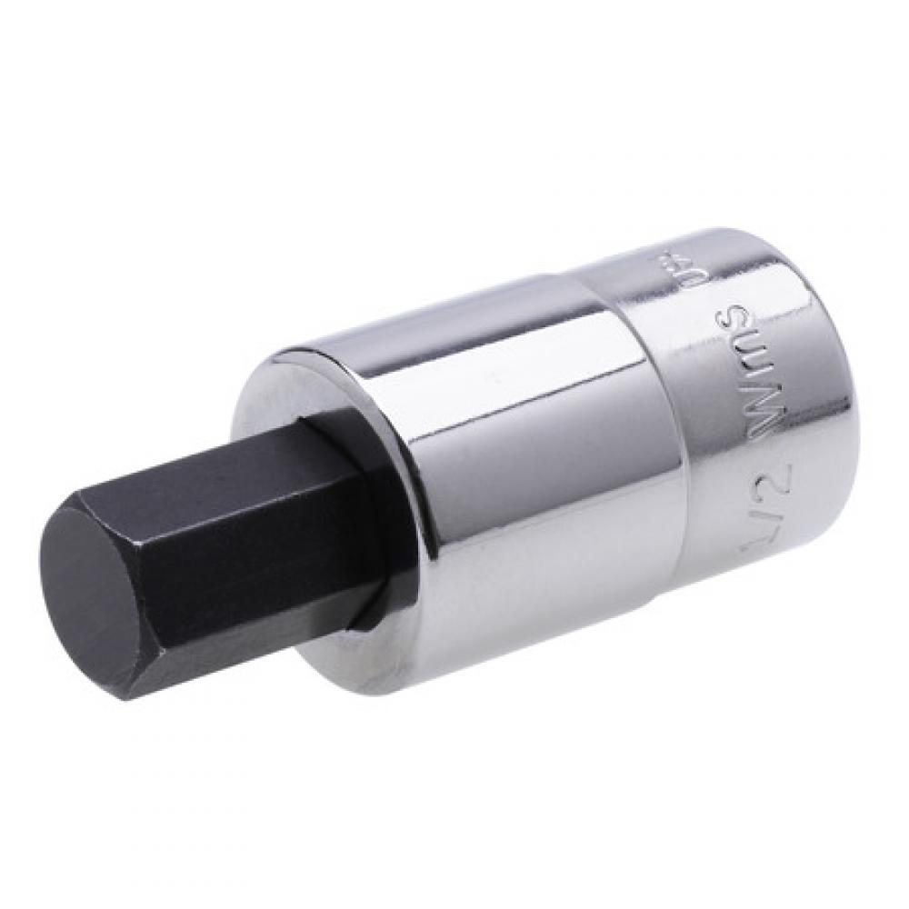 Hex Bit 1/2 In. Socket, 1/2 In. Hex