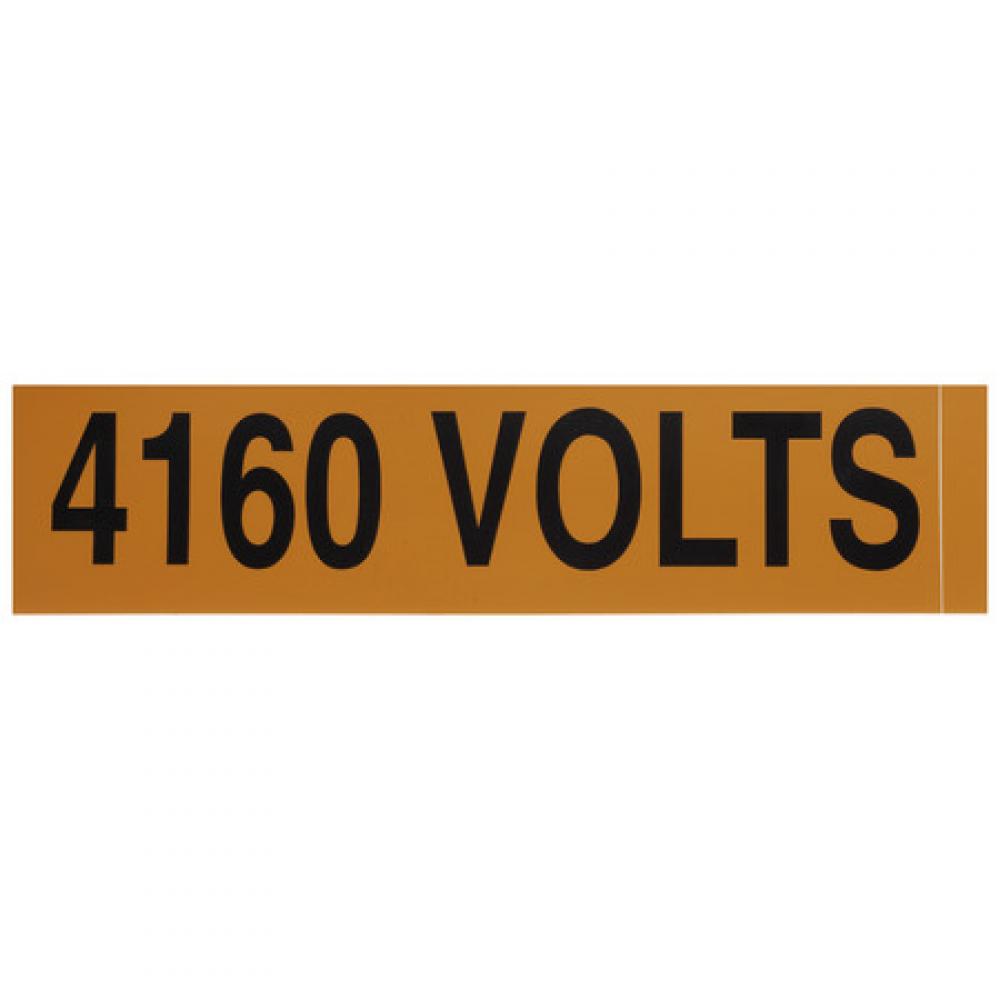 Voltage Marker 4160 Volts