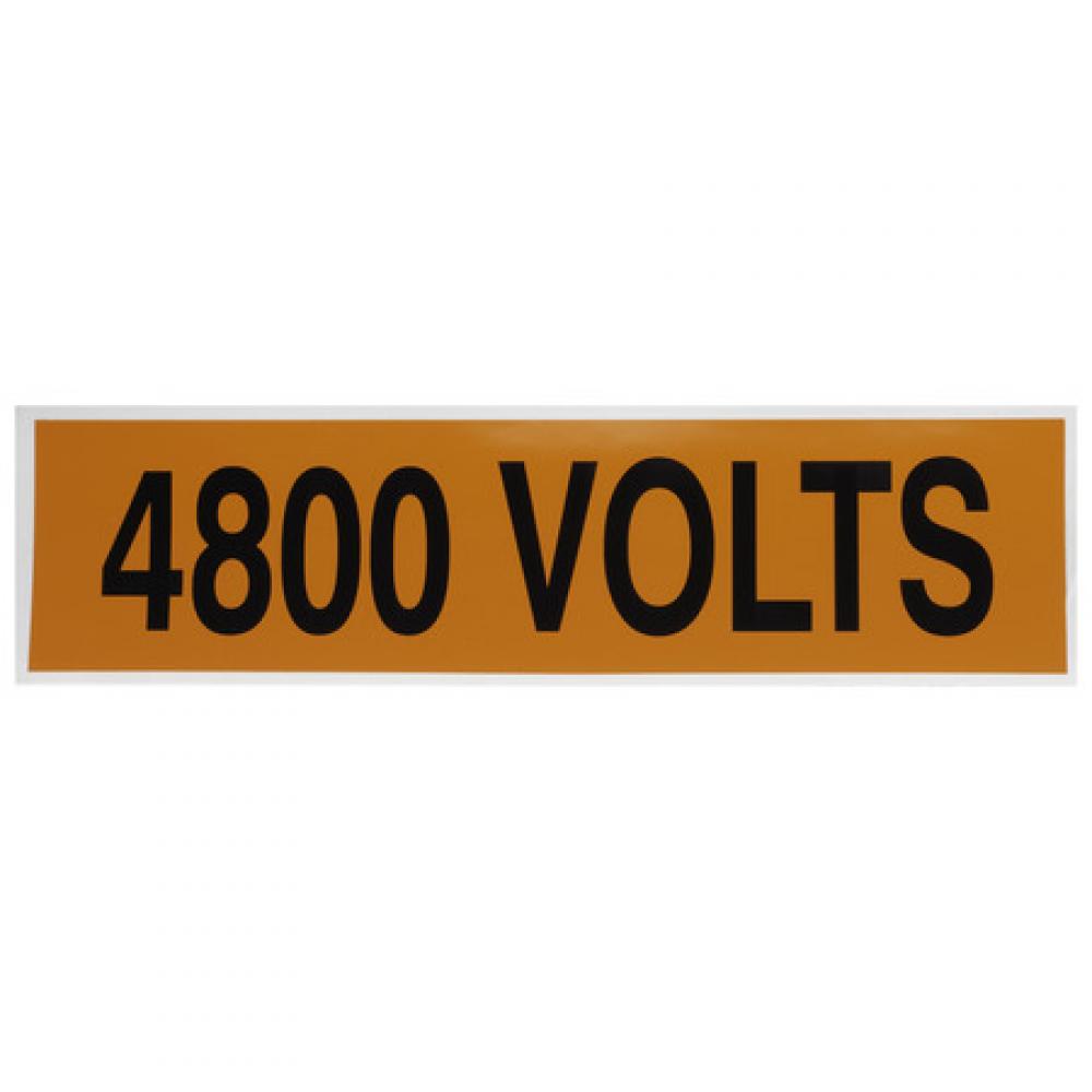 Voltage Marker 4800 Volts