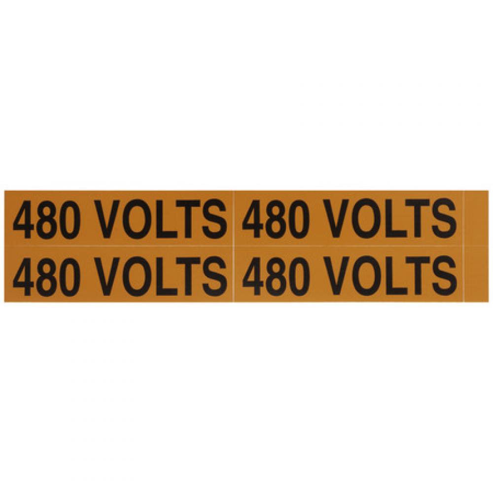 Voltage Markers (4) 480 Volts