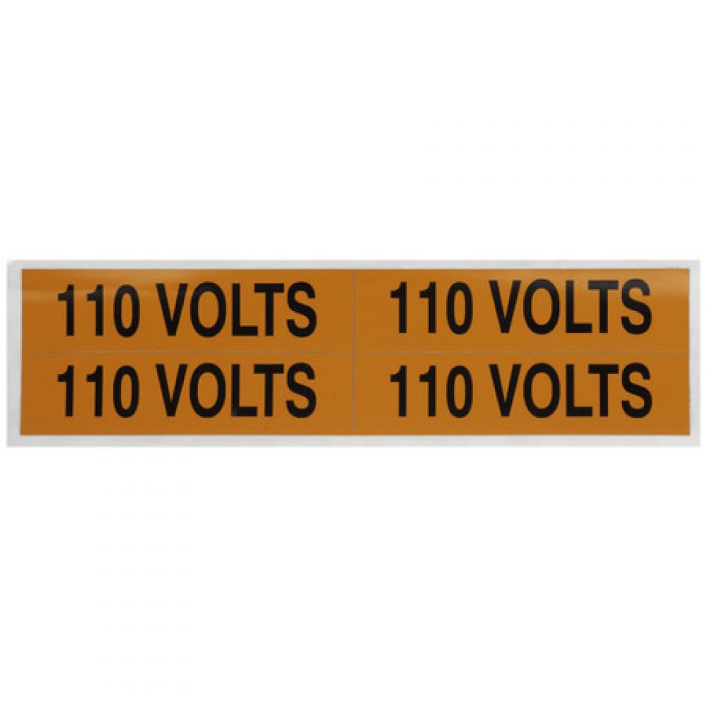 Voltage Markers 110 Volts