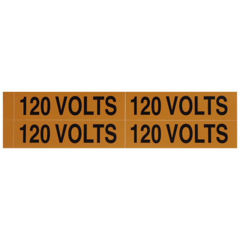 Voltage Markers (4) 120 Volts