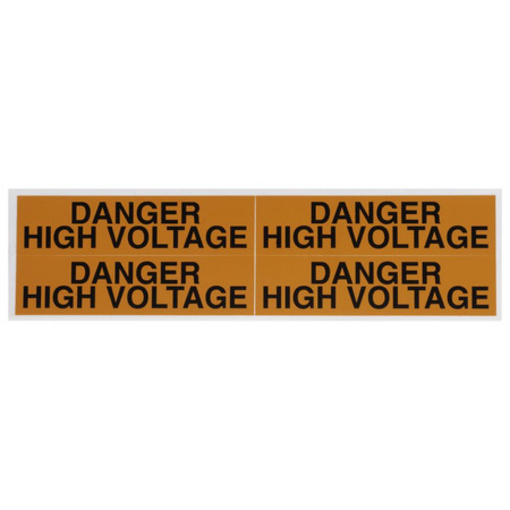 Voltage Marker &#34;Danger High Voltage&#34;