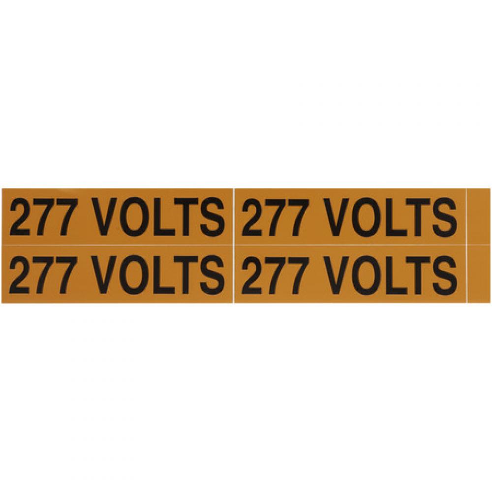 Voltage Markers (4) 277 Volts
