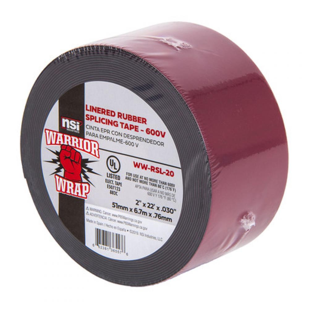 Linered Rubber Tape 2&#34; 22ft