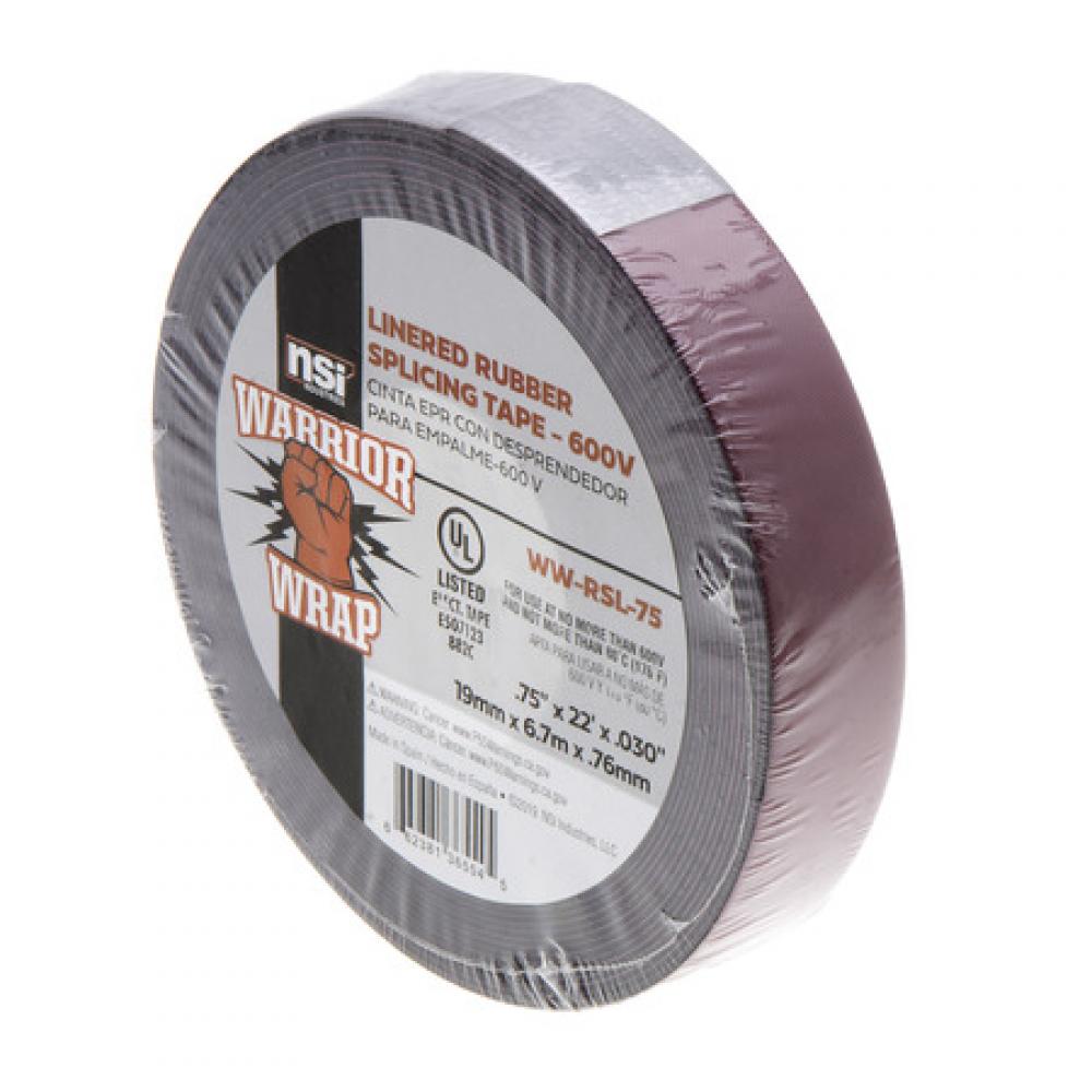 Linered Rubber Tape .75&#34; 22ft