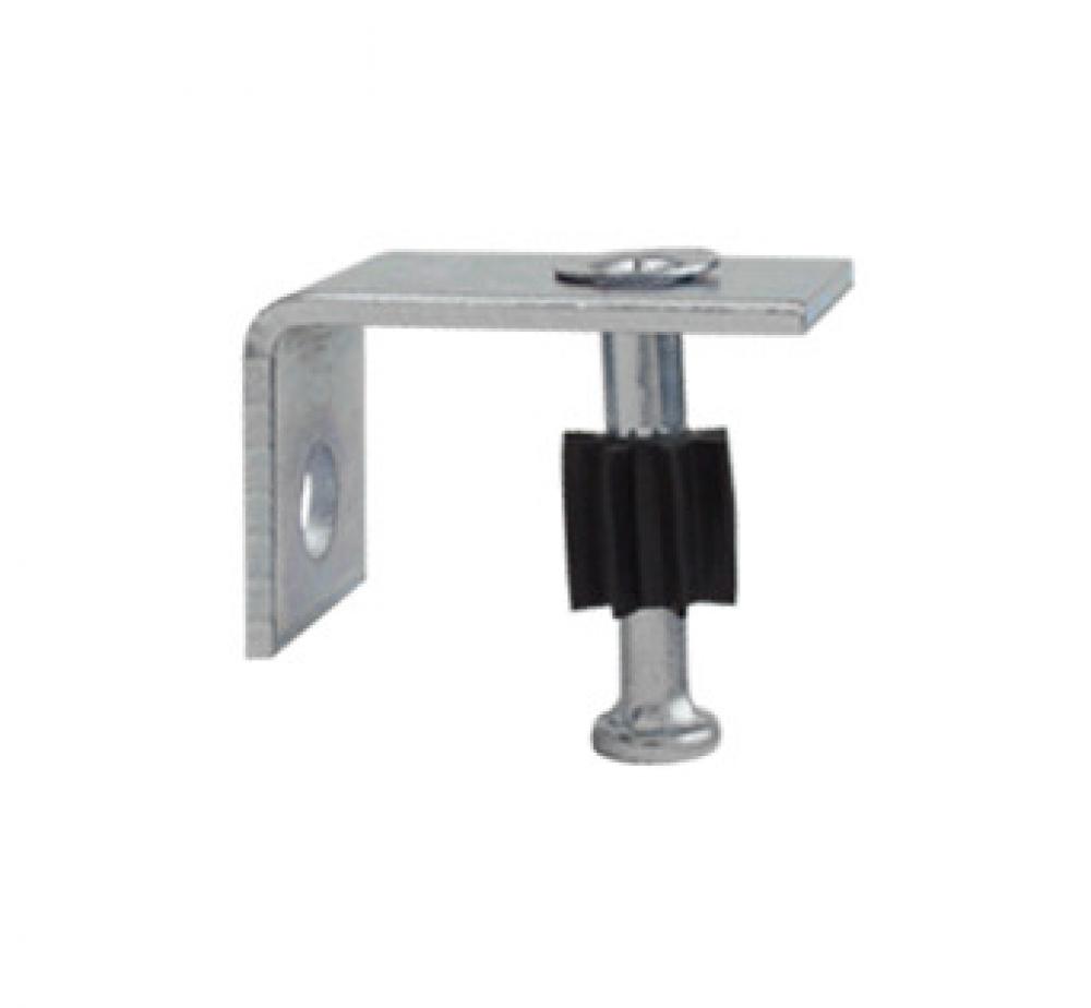 Rt Angl Clp w/Pwder Act Nail & 1/4&#34; hole
