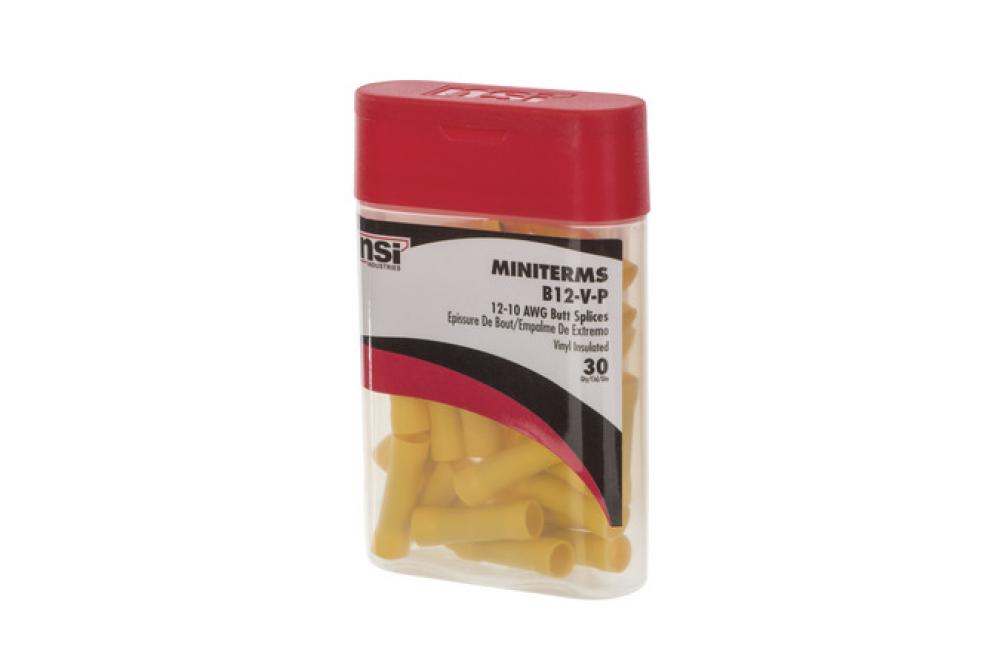 12-10 Vinyl Butt Splice, 30 Pc. PRO Pack