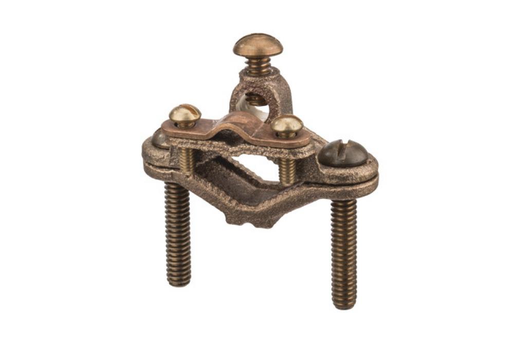 Ground Clamp HD 2 1/2-4&#34; w/ 1&#34; Rigid