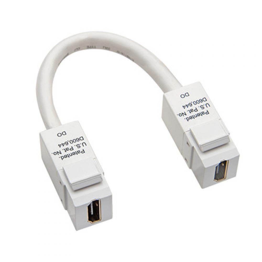 Keystone Jack F 3GHz Lt Almd. Bg