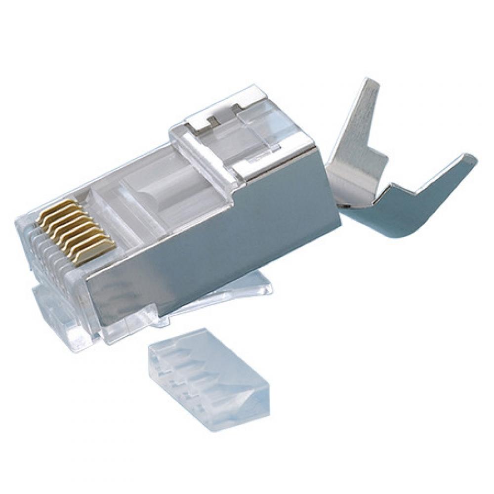 RJ45 Stubby Connector, 50Micron Plated.