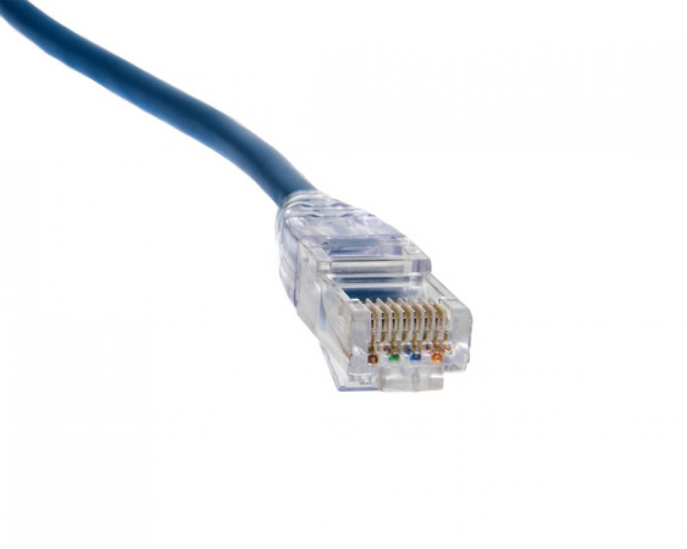 RJ45 8P8C 5e HP RoundSolid 3Prong 500/Bg