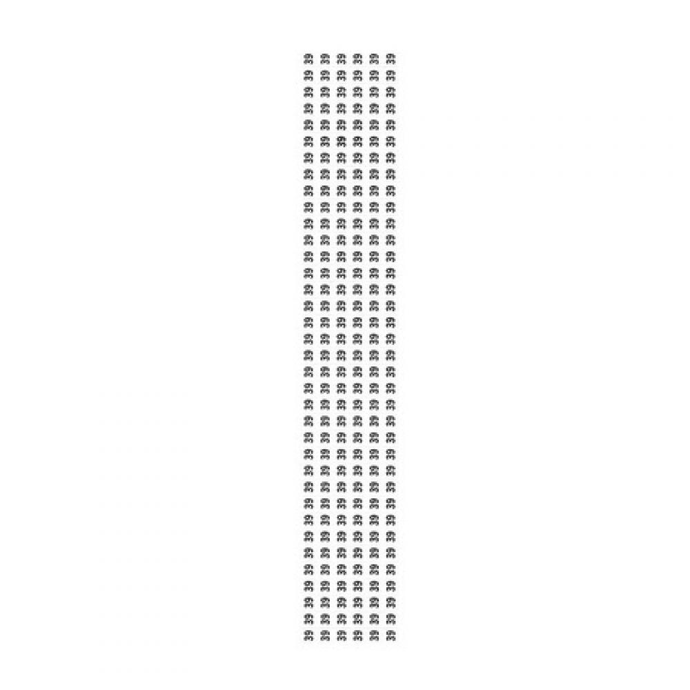 Wire Marker Cards (#39)