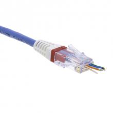 NSi Industries 100030R-C - Strain Relief for C6, Red. 50/Clam.
