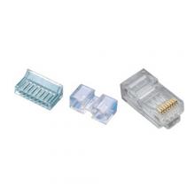 NSi Industries 106175 - RJ45 8P8C C6 HP RoundSolid 3Prong 500/Bg