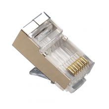 NSi Industries 106182C - RJ45 5e Shield Con HP Rd-Sld 3-Prng