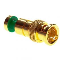 NSi Industries 18235 - BNC RGB Compression 24AWG Gold Pl 25Bg