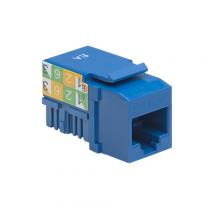 NSi Industries 725BL-1 - Keystone Jack 5e 110 Blue Install Pk